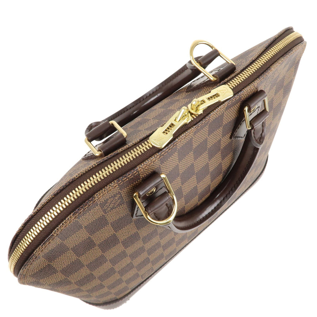 Louis Vuitton Damier Alma PM Hand Bag Brown N51131