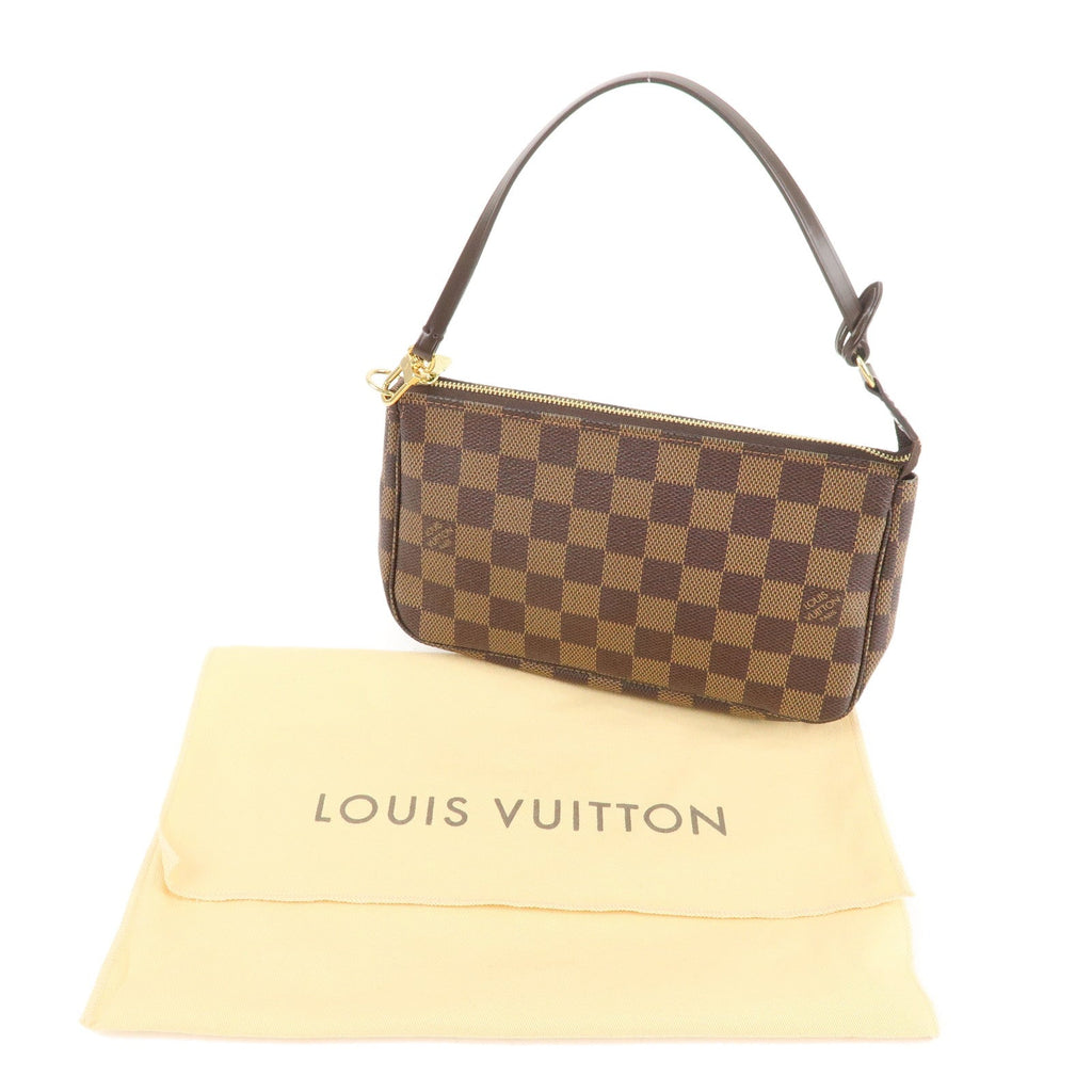 Louis Vuitton Damier Pochette Accessoires Pouch Hand Bag N51985
