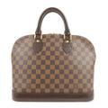 Louis Vuitton Damier Alma Hand Bag Brown N51131