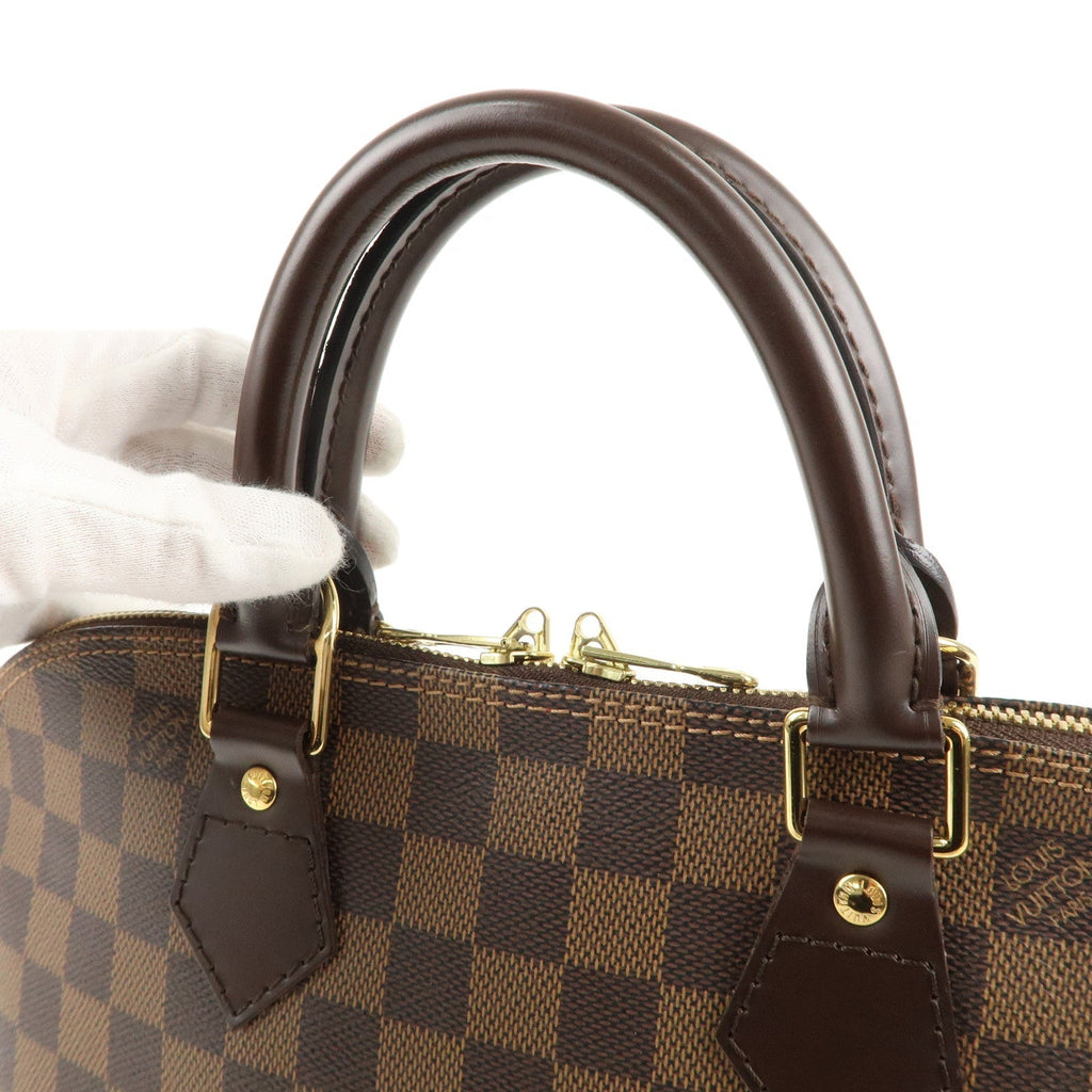 Louis Vuitton Damier Alma Hand Bag Brown N51131