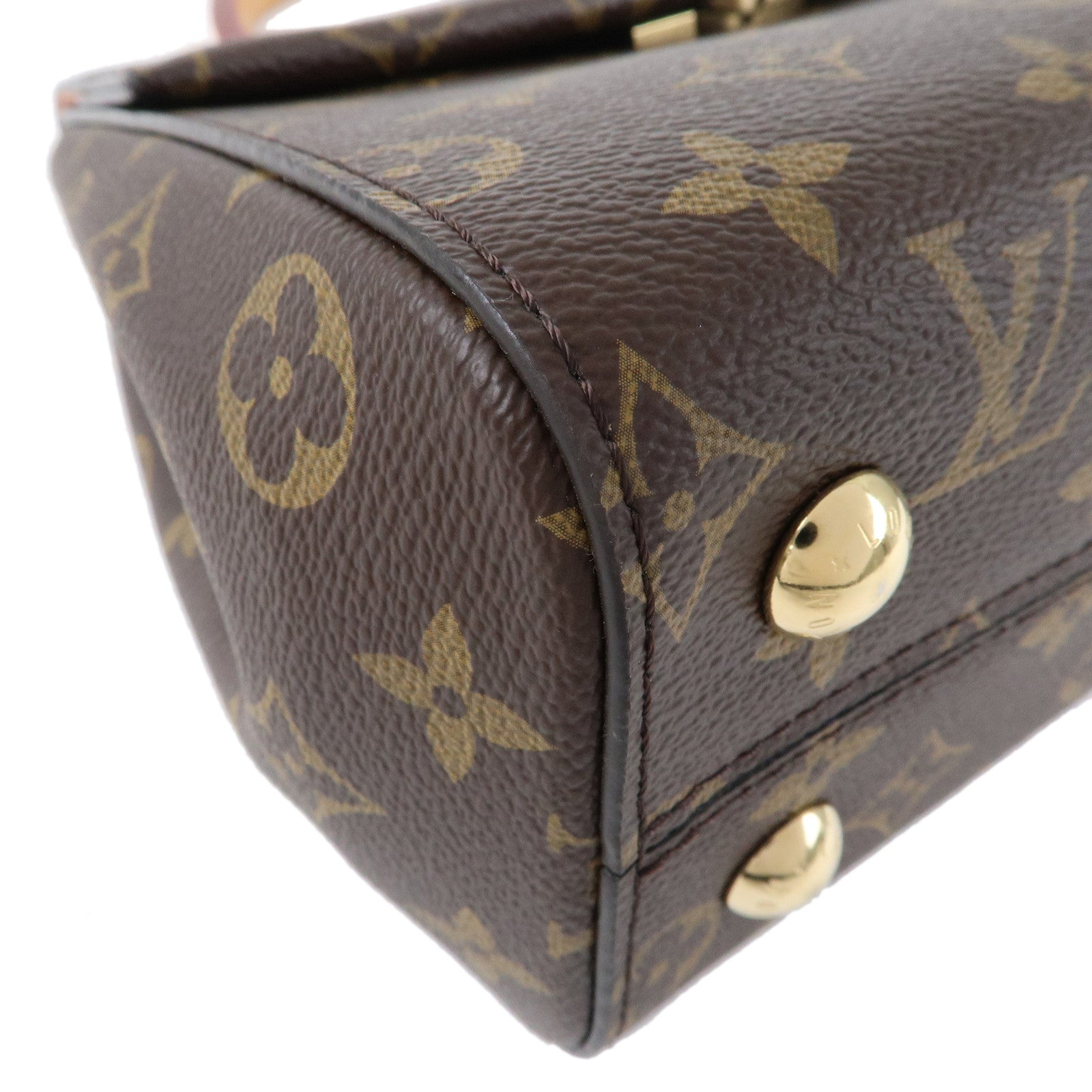 Louis Vuitton Monogram Cluny BB 2WAY Bag Hand Bag M44267