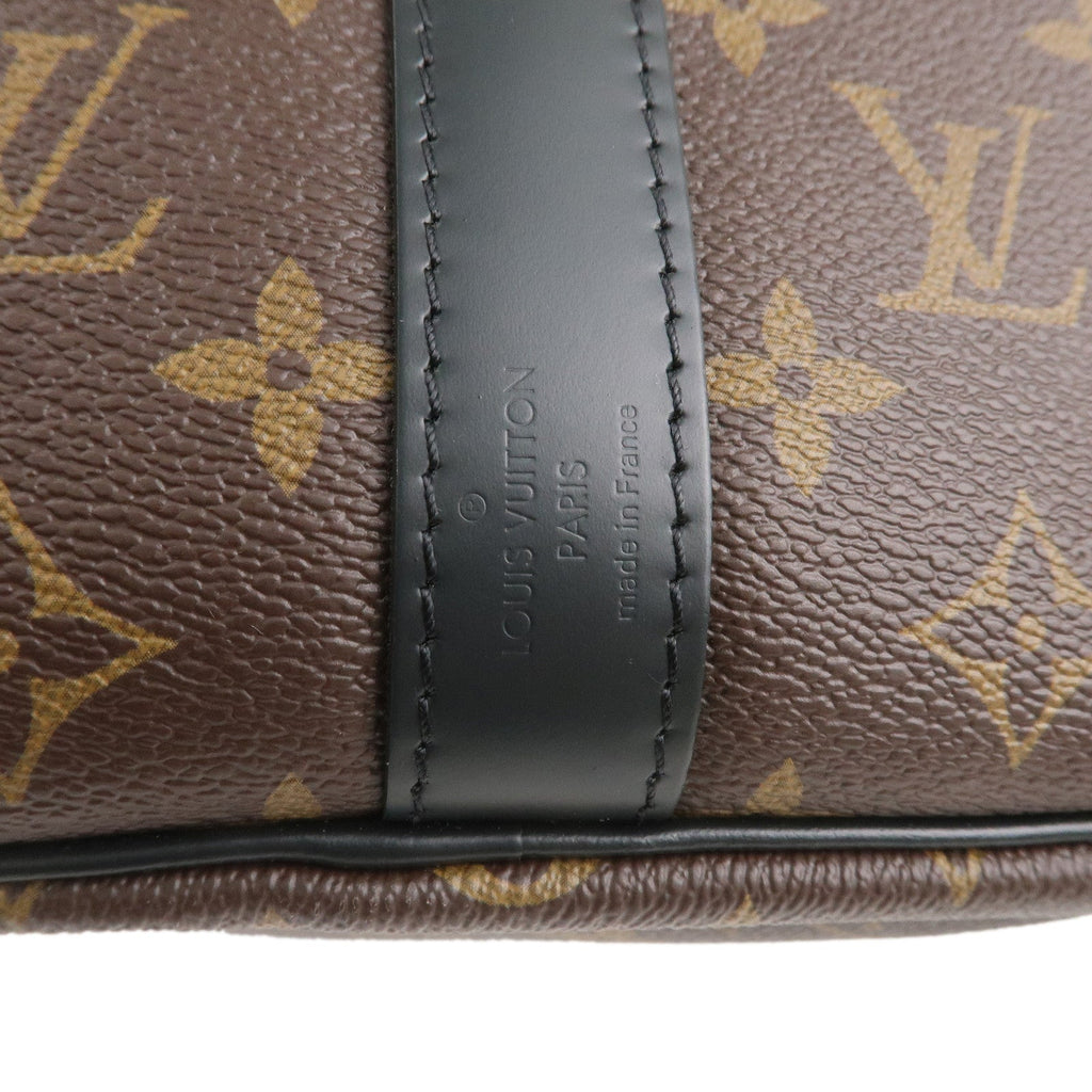 Louis Vuitton Monogram Macassar Keep All Bandouliere 45 Bag M56711