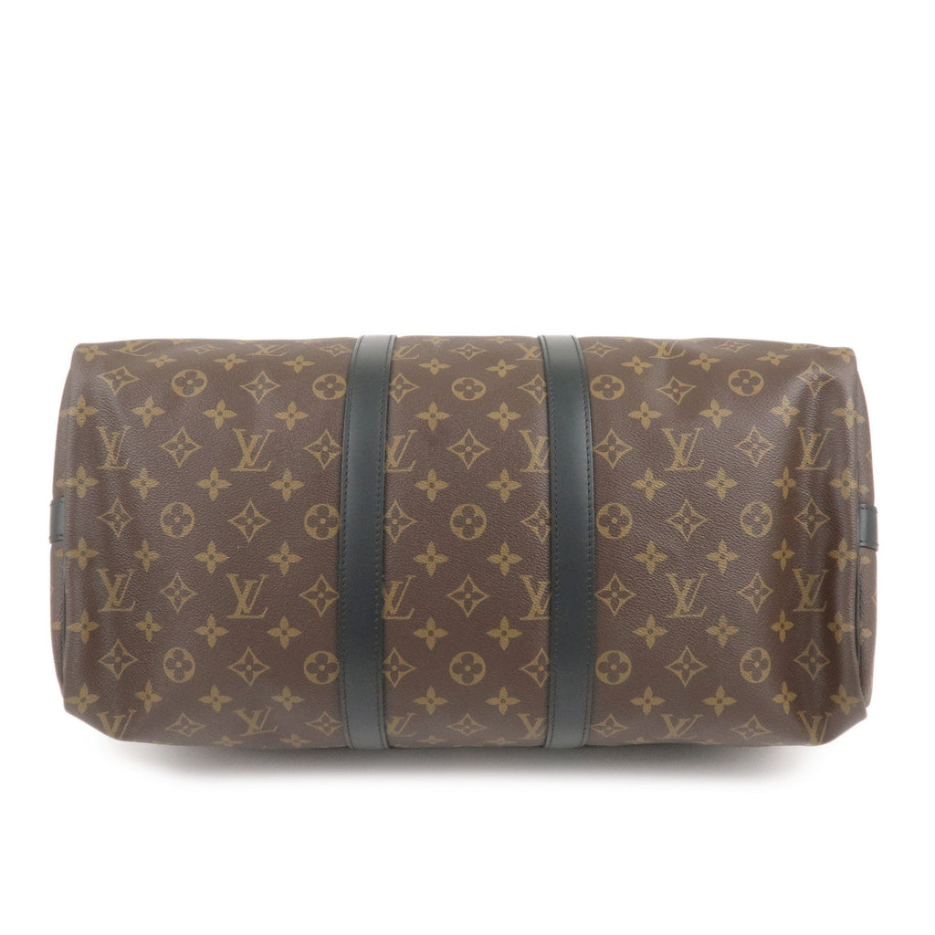 Louis Vuitton Monogram Macassar Keep All Bandouliere 45 Bag M56711