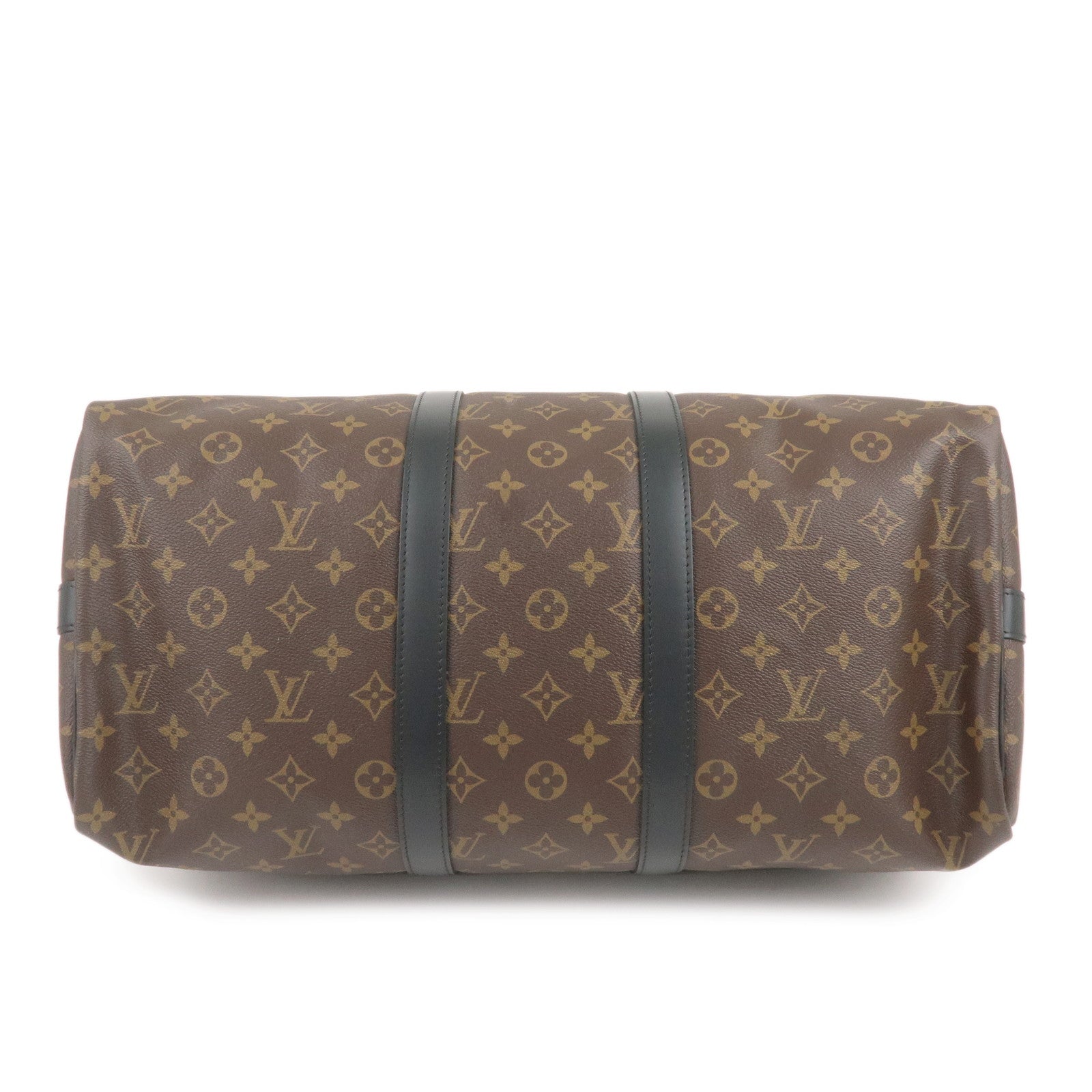 Louis Vuitton Monogram Macassar Keep All Bandouliere 45 Bag M56711
