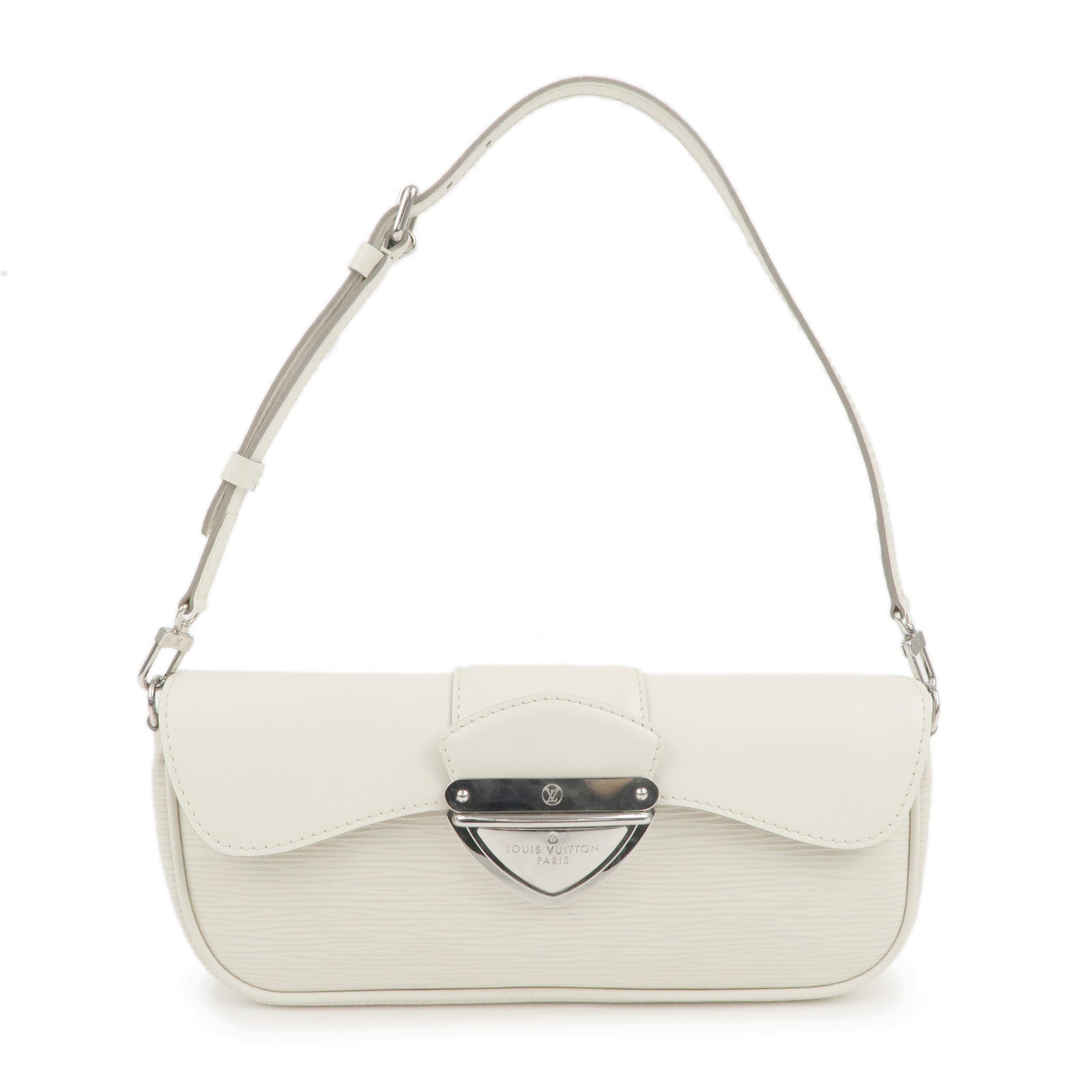 Louis Vuitton Epi Pochette Montaigne Shoulder Bag Ivoire M5929J