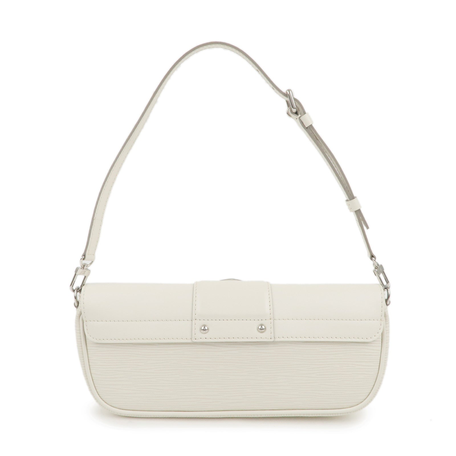 Louis Vuitton Epi Pochette Montaigne Shoulder Bag Ivoire M5929J