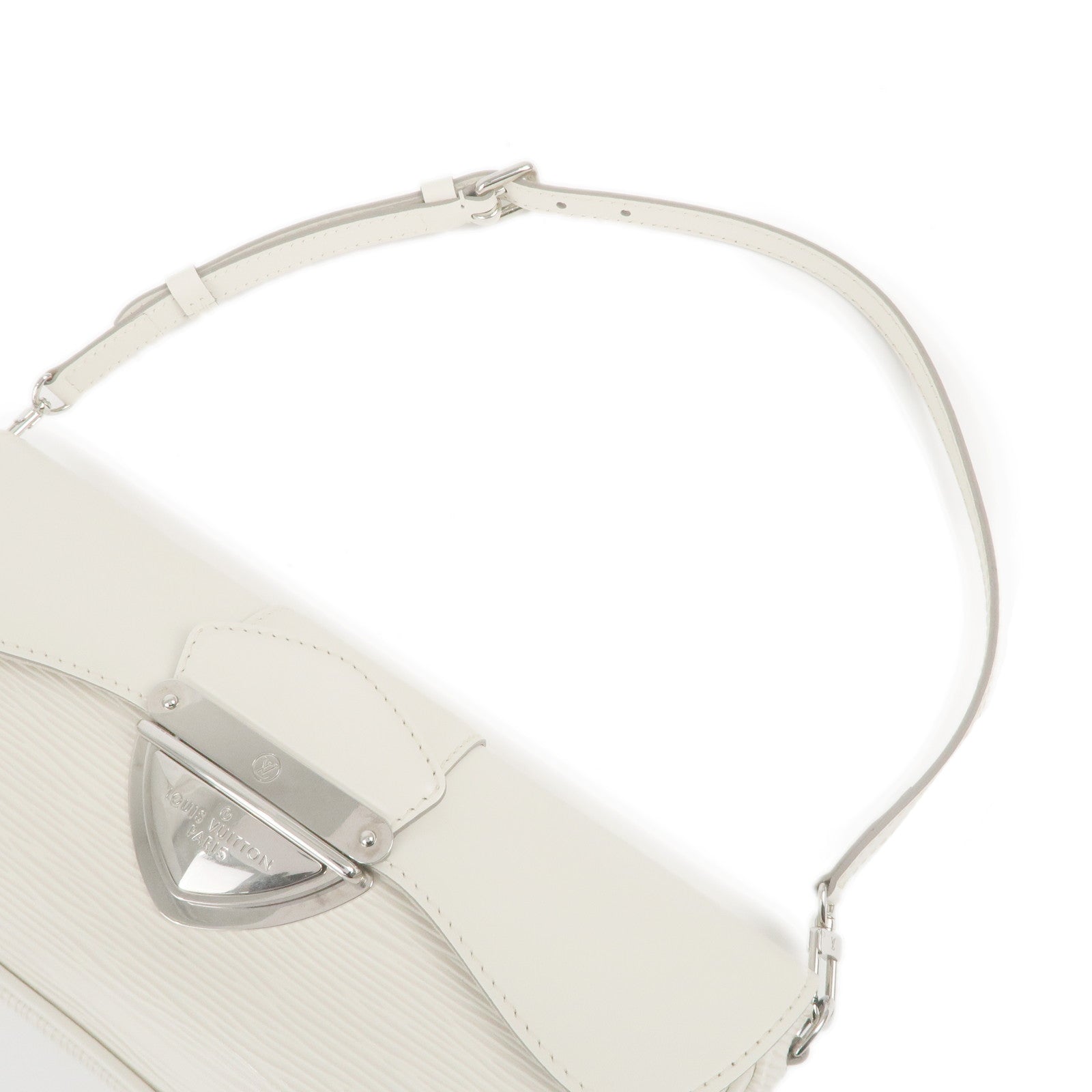 Louis Vuitton Epi Pochette Montaigne Shoulder Bag Ivoire M5929J