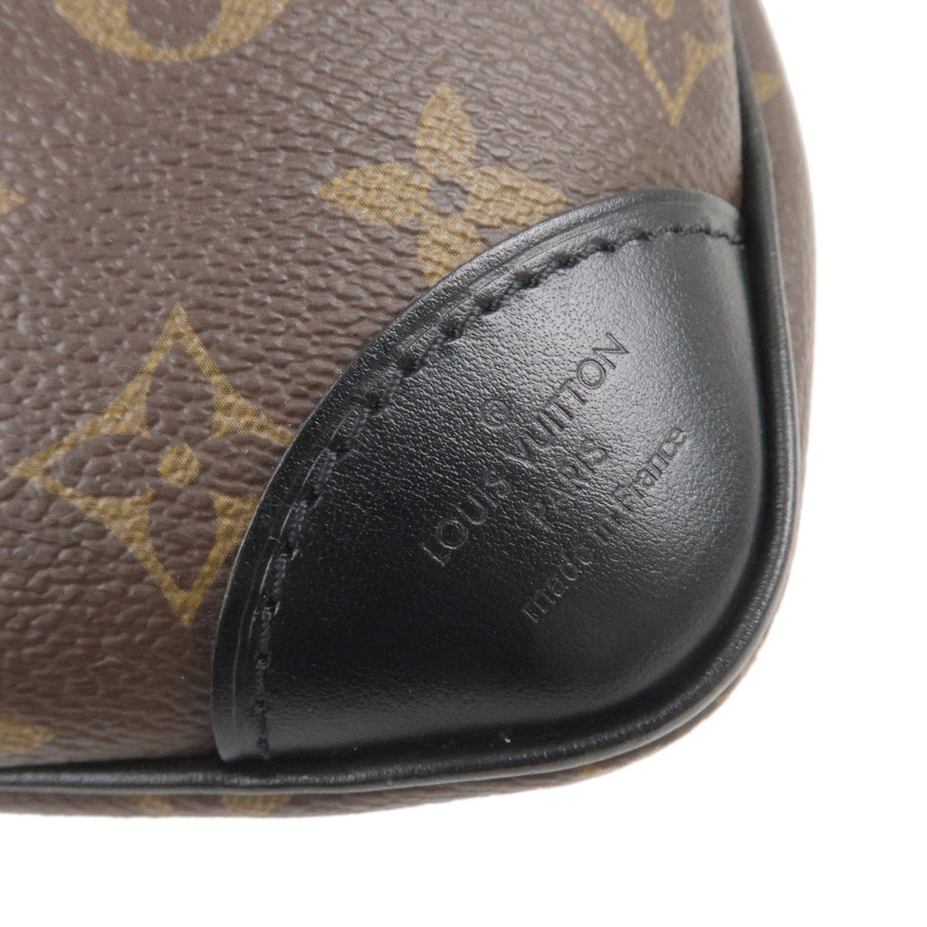 Louis Vuitton Monogram Macassar Odeon NMPM Bag Noir M45353