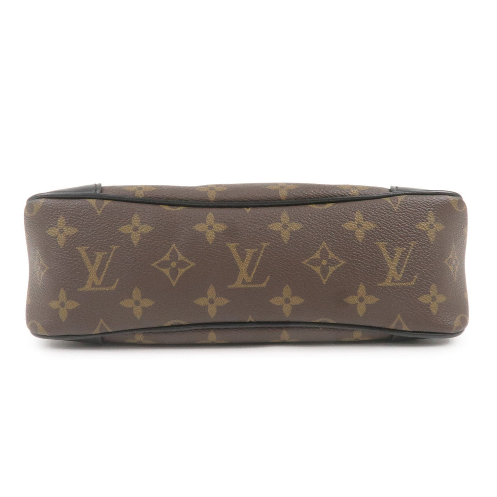 Louis Vuitton Monogram Macassar Odeon NMPM Bag Noir M45353