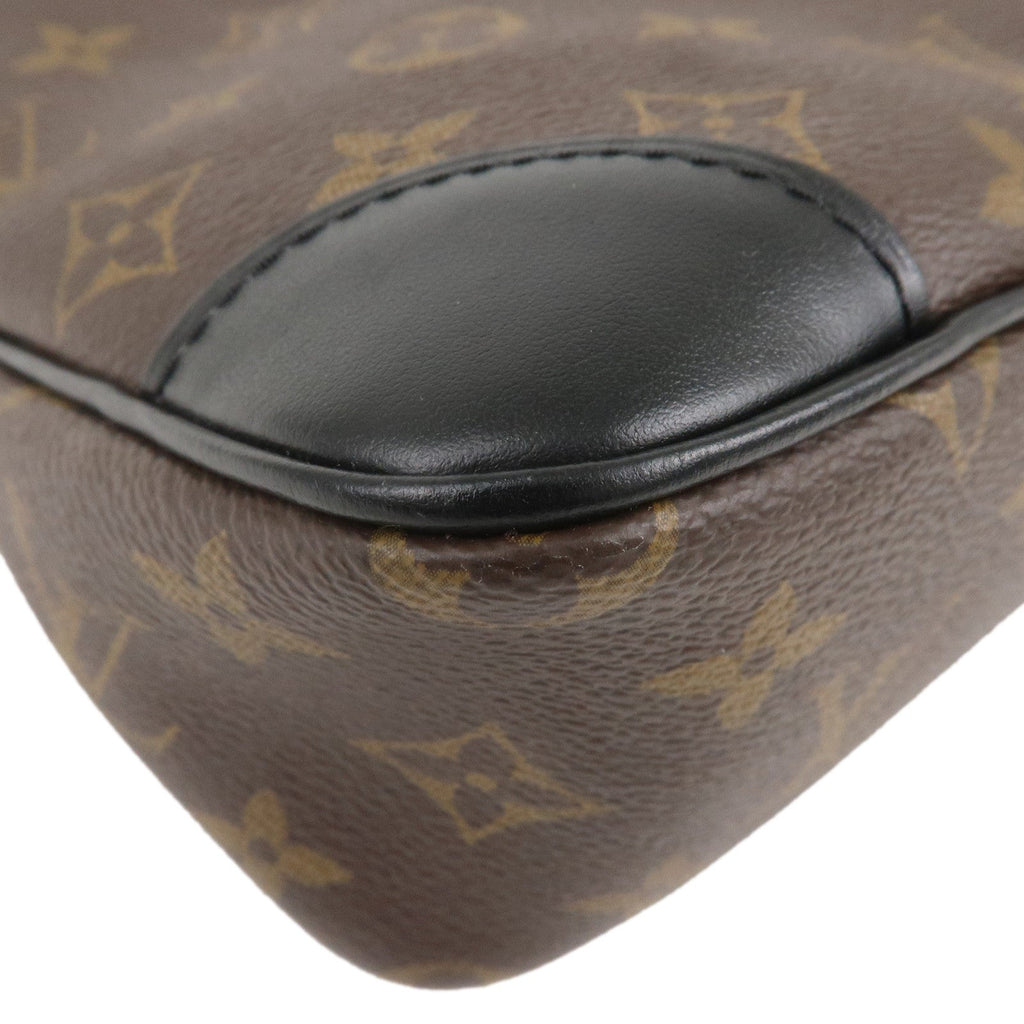Louis Vuitton Monogram Macassar Odeon NMPM Bag Noir M45353