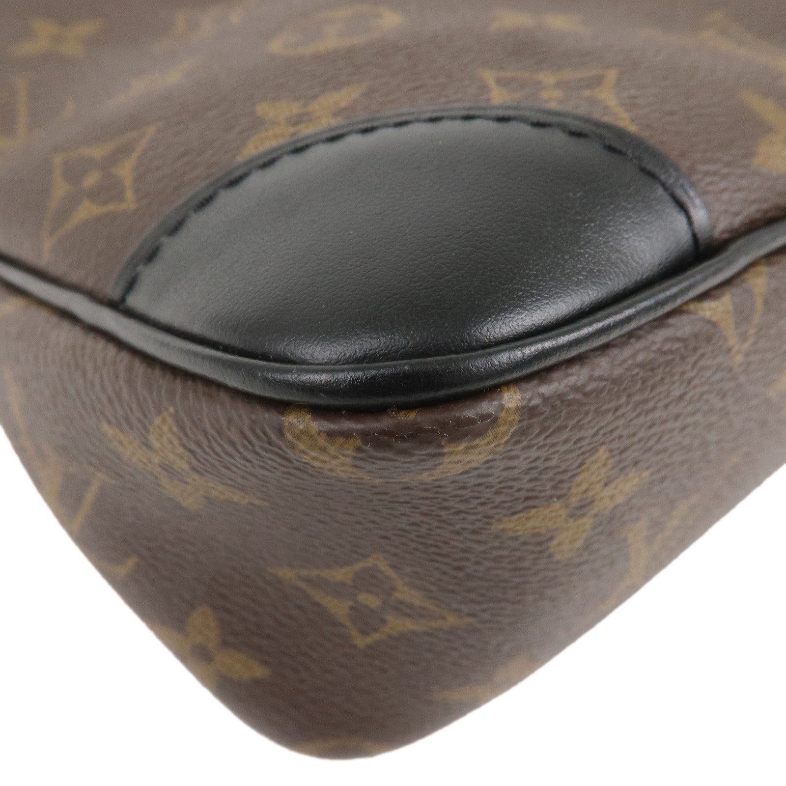 Louis Vuitton Monogram Macassar Odeon NMPM Bag Noir M45353