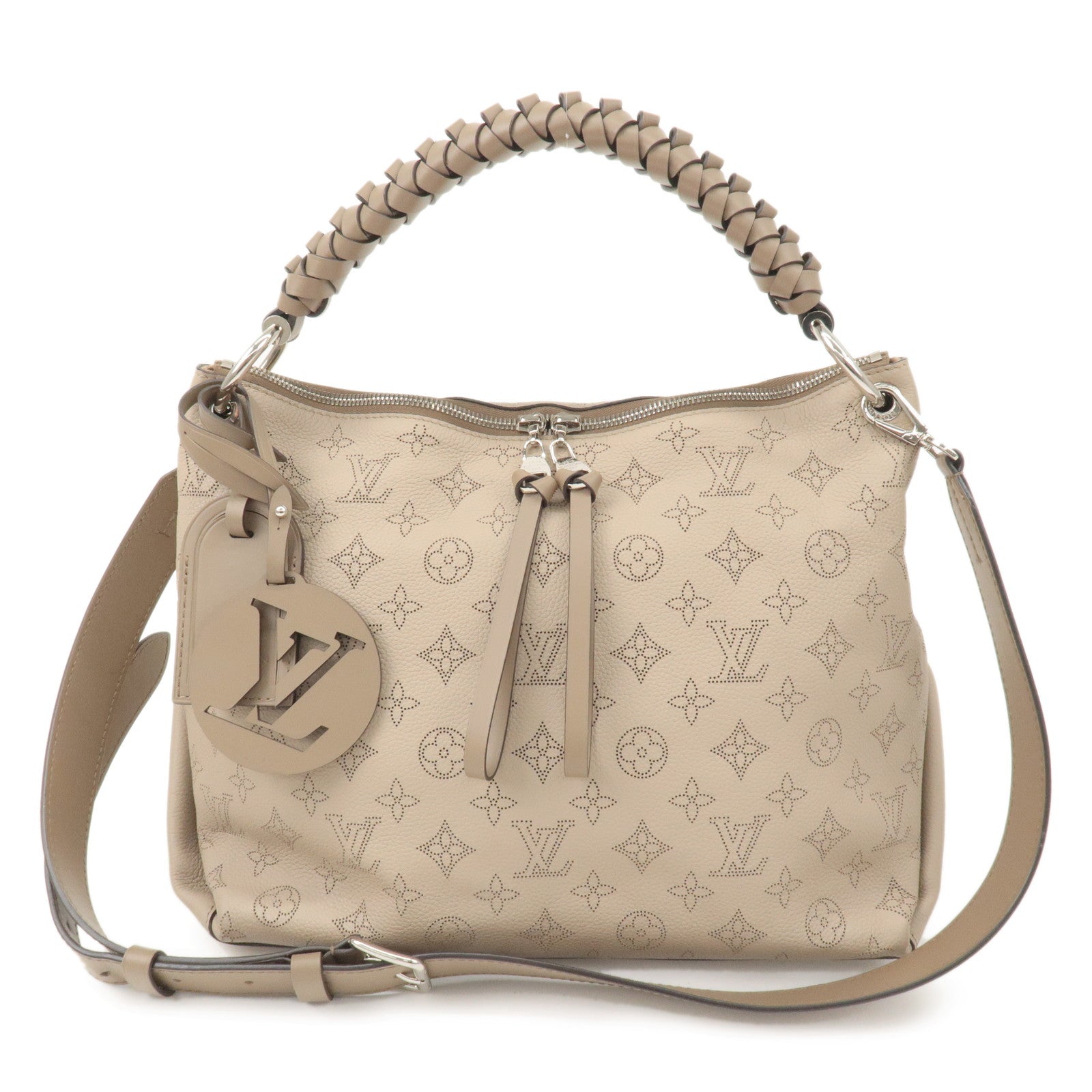 Louis Vuitton Monogram Mahina Beaubourg Hobo Shoulder Bag M56084