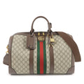 GUCCI Ophidia Sherry GG Supreme Leather 2Way Bag Beige 724642