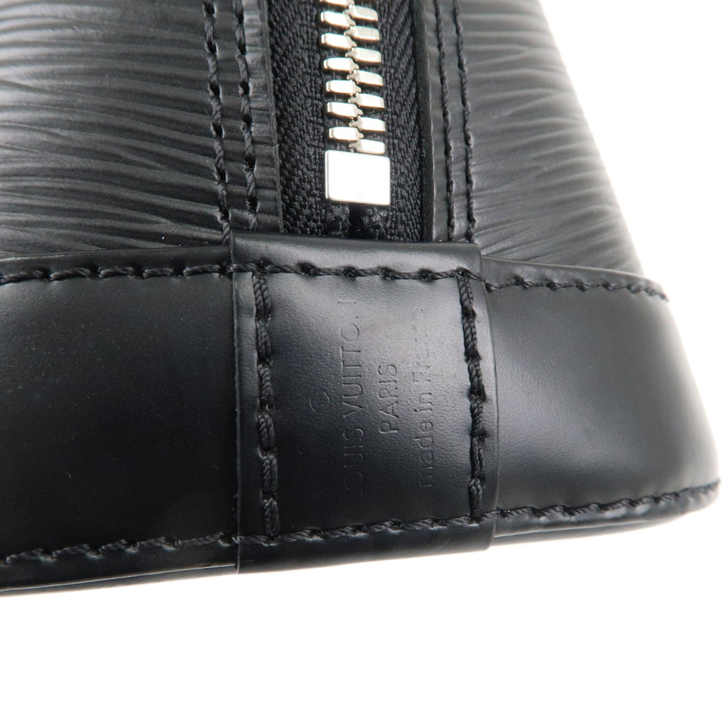 Louis Vuitton Epi Alma BB 2WAY Shoulder Bag Noir Black M40862