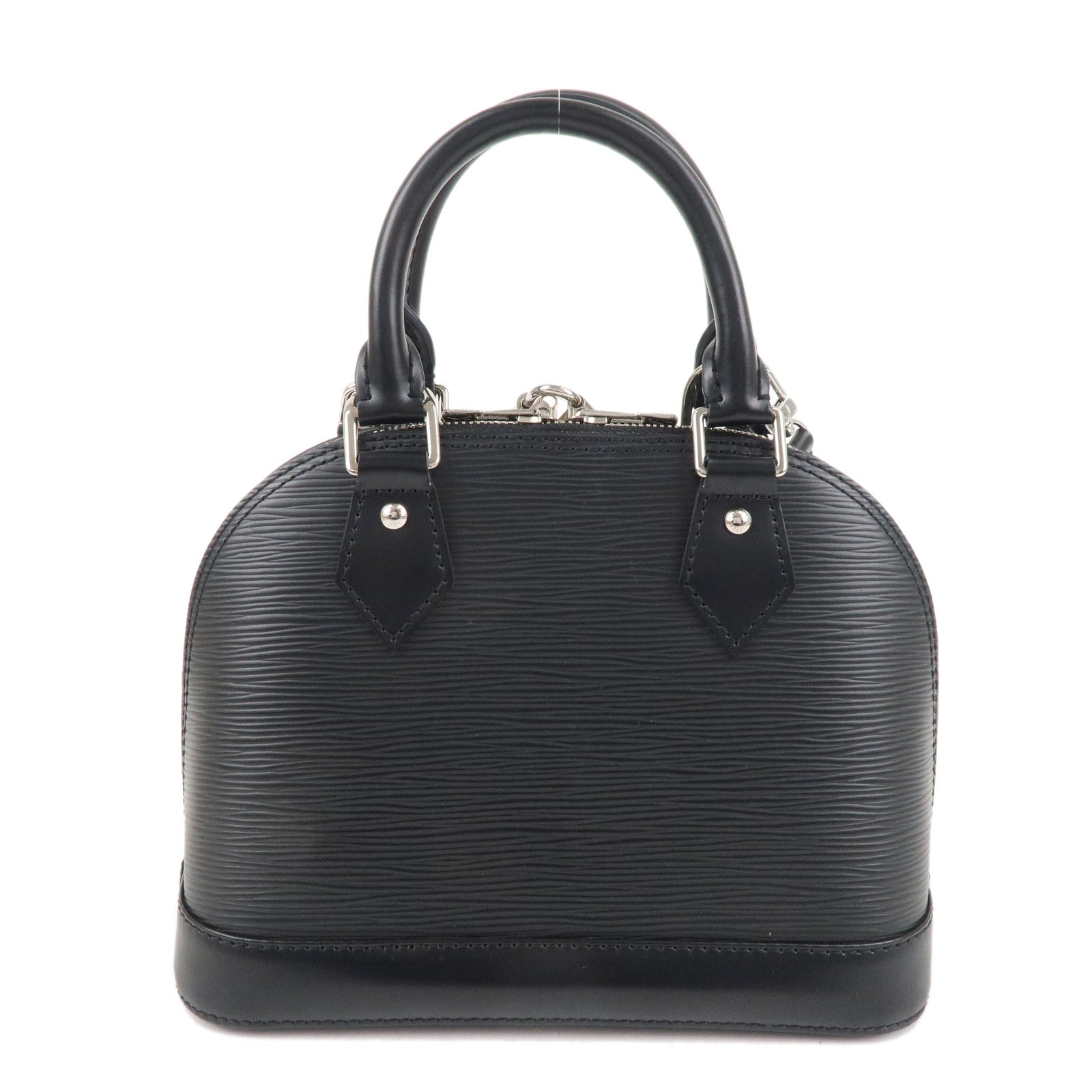 Louis Vuitton Epi Alma BB 2WAY Shoulder Bag Noir Black M40862