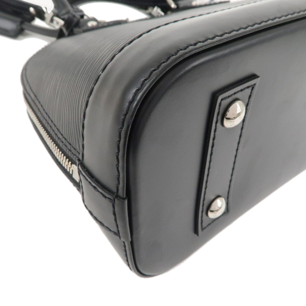 Louis Vuitton Epi Alma BB 2WAY Shoulder Bag Noir Black M40862