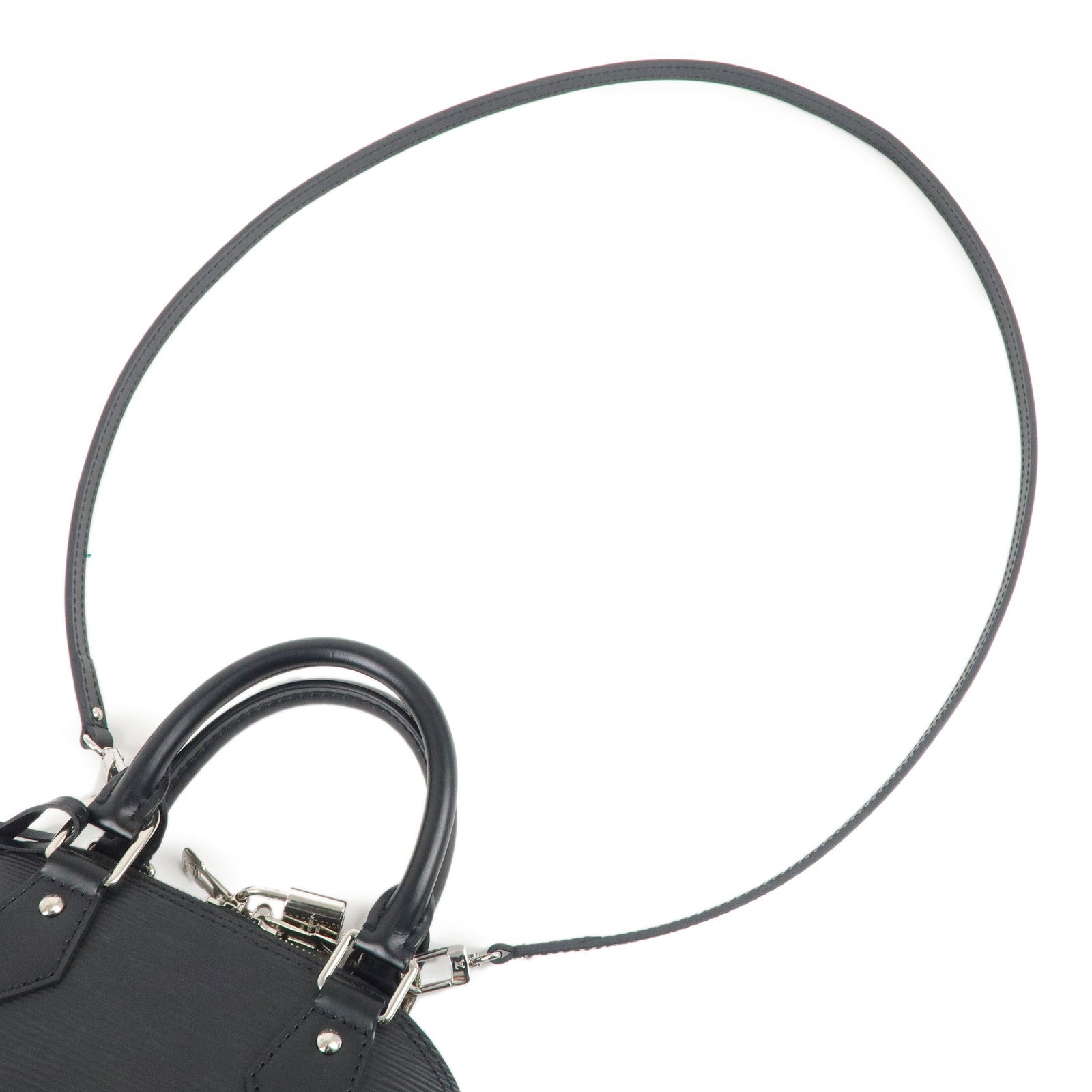 Louis Vuitton Epi Alma BB 2WAY Shoulder Bag Noir Black M40862