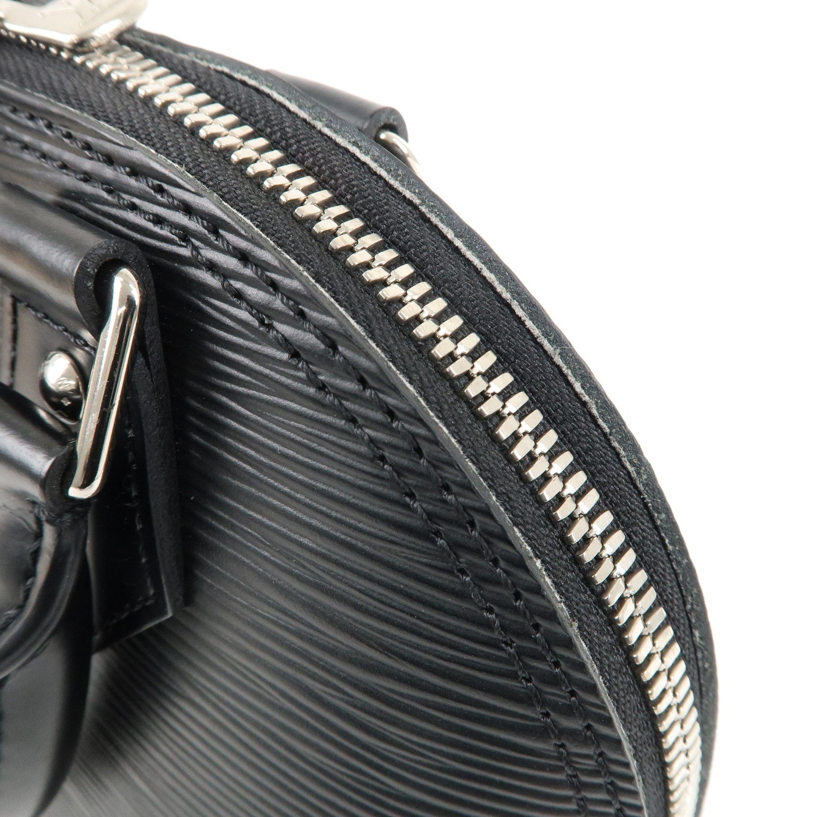 Louis Vuitton Epi Alma BB 2WAY Shoulder Bag Noir Black M40862