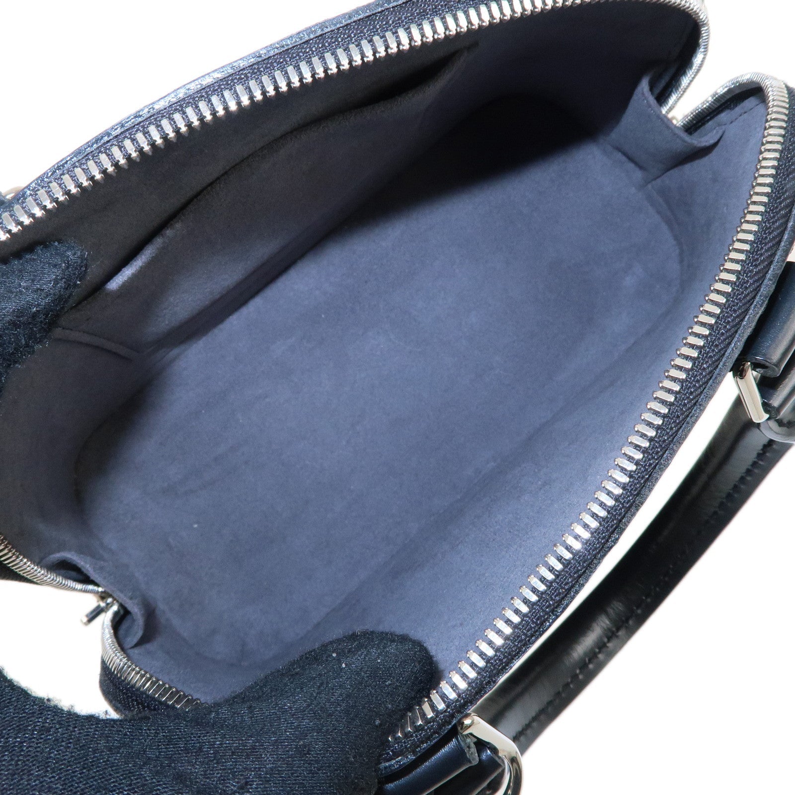 Louis Vuitton Epi Alma BB 2WAY Shoulder Bag Noir Black M40862