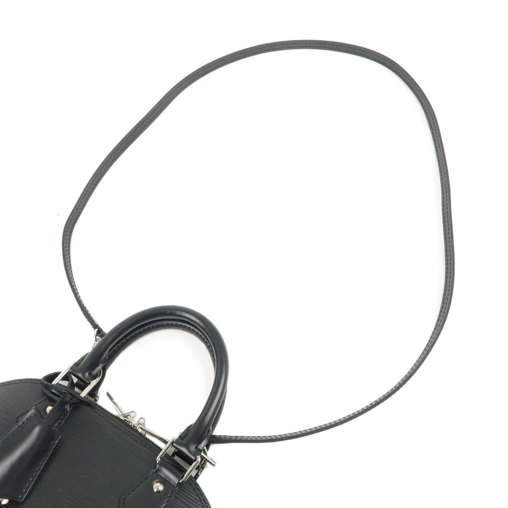 Louis Vuitton Epi Alma BB 2WAY Shoulder Bag Noir Black M40862