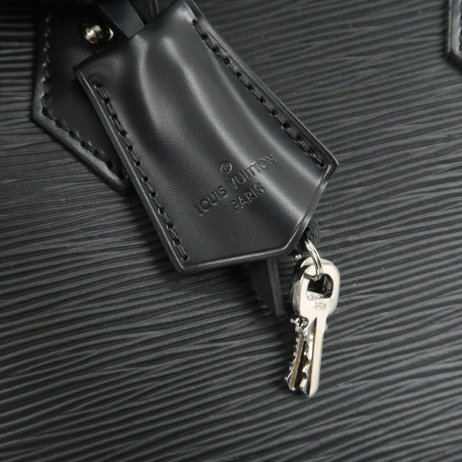 Louis Vuitton Epi Alma BB 2WAY Shoulder Bag Noir Black M40862