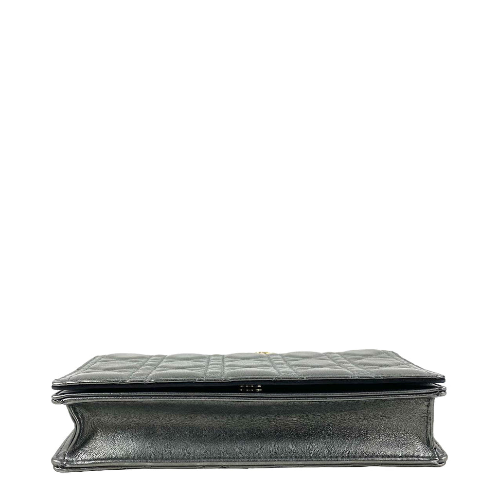 DIOR Lady Dior Cannage Clutch w/inserts