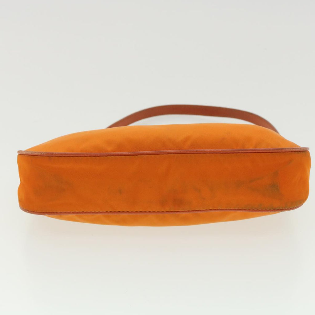 PRADA Accessory Pouch Nylon Orange  37889