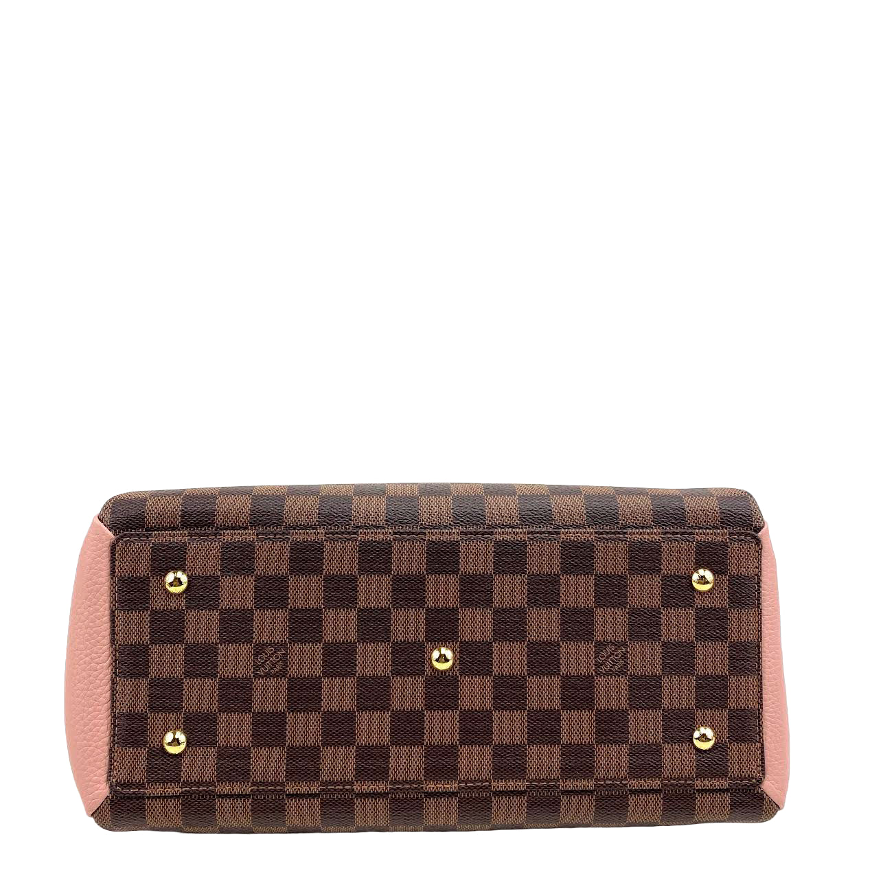 LOUIS VUITTON Normandy Bag Ebene w/Pink