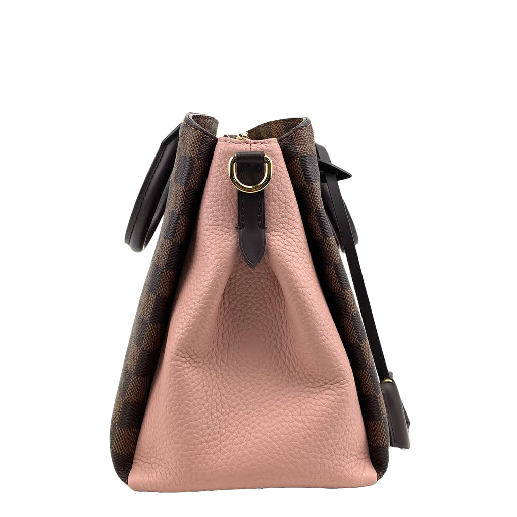 LOUIS VUITTON Normandy Bag Ebene w/Pink