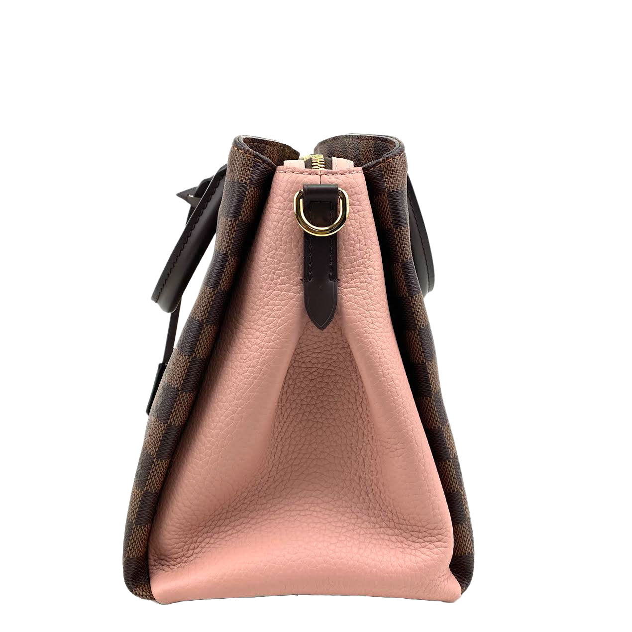 LOUIS VUITTON Normandy Bag Ebene w/Pink