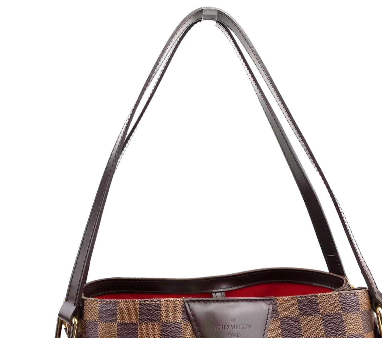 LOUIS VUITTON Cabas Rivington Damier Ebene Canvas Tote