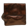CHANEL Shoulder Bag Lamb Skin Brown CC  38438