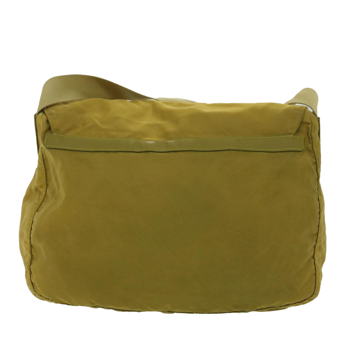 PRADA Shoulder Bag Nylon Yellow  38487