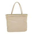 PRADA Hand Bag Nylon Cream  38509