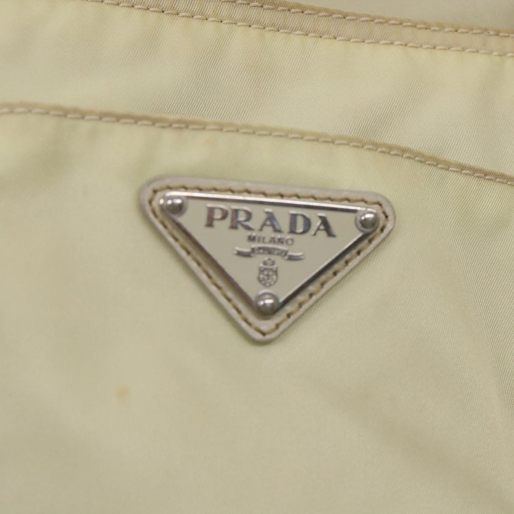 PRADA Tote Bag Nylon White  39689