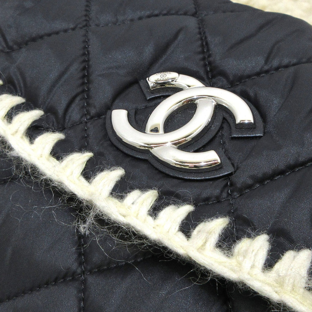 CHANEL Large Coco Neige Shopping Tote Satchel