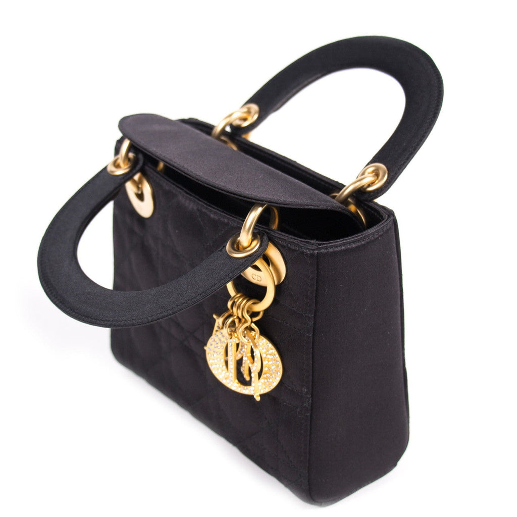Christian Dior Satin Micro Lady Dior