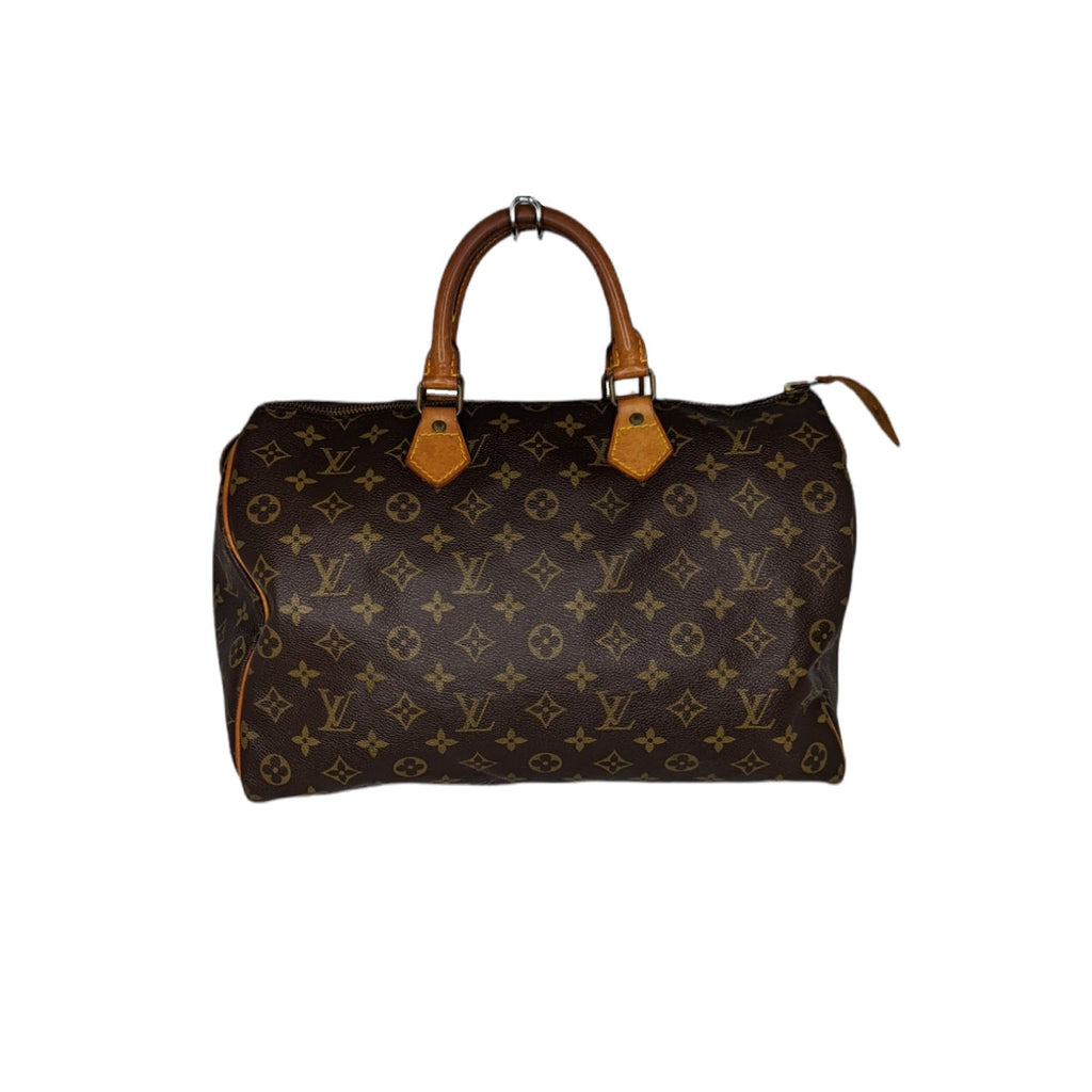 Louis Vuitton Vintage Monogram Canvas Speedy 35 Bag