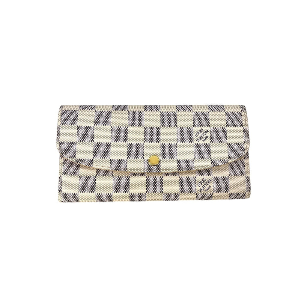 Louis Vuitton Damier Azur Emilie Wallet