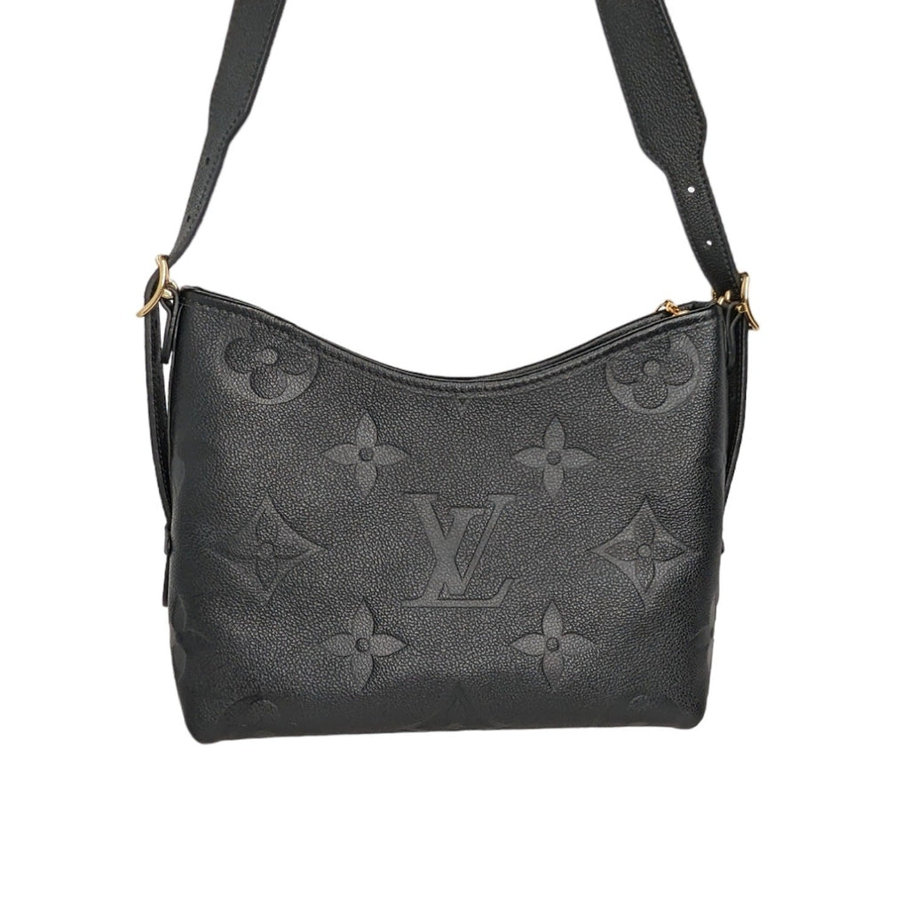 Louis Vuitton Monogram Empreinte Leather CarryAll PM Hobo