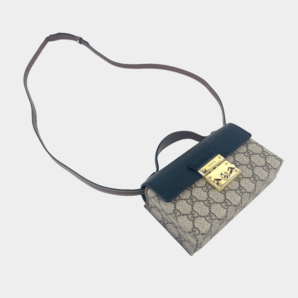 GUCCI GG Supreme Padlock Mini Bag