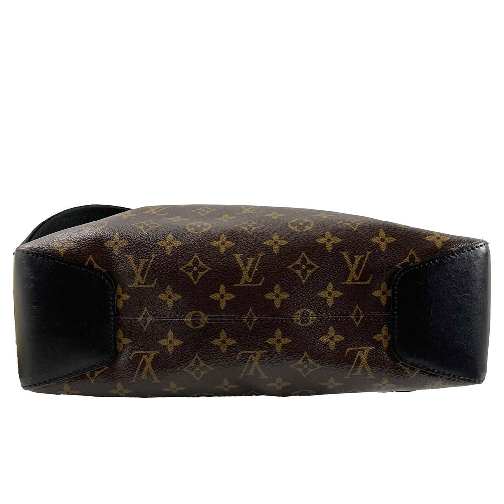 LOUIS VUITTON Monogram Macassar Torres Messenger Brown Handbag