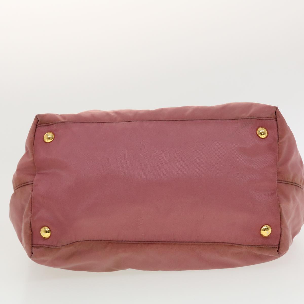 PRADA Hand Bag Nylon Pink  40963