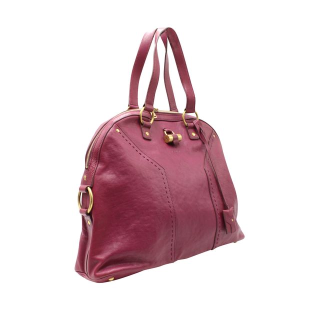 SAINT LAURENT Purple Muse Bag