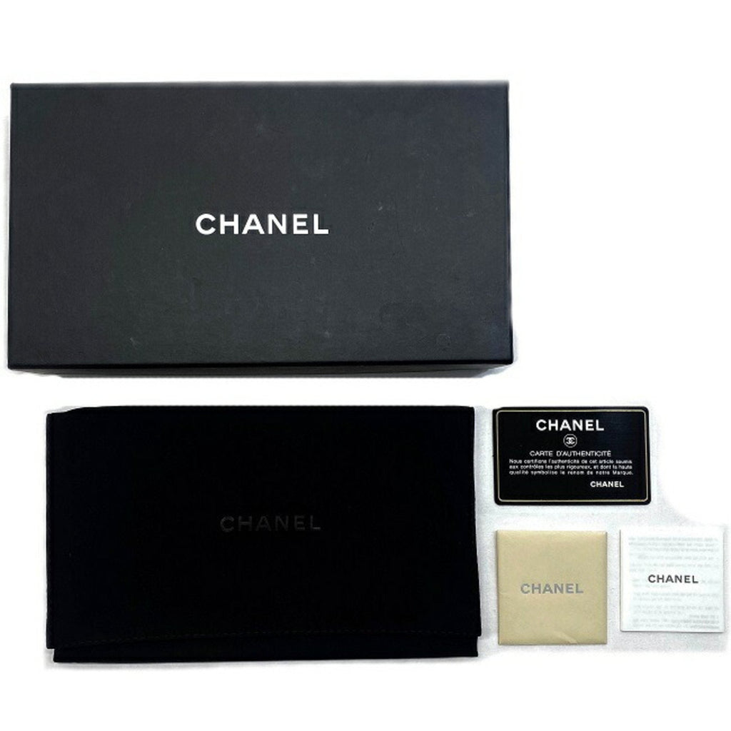 Chanel Black Leather Cambon wallet accessories