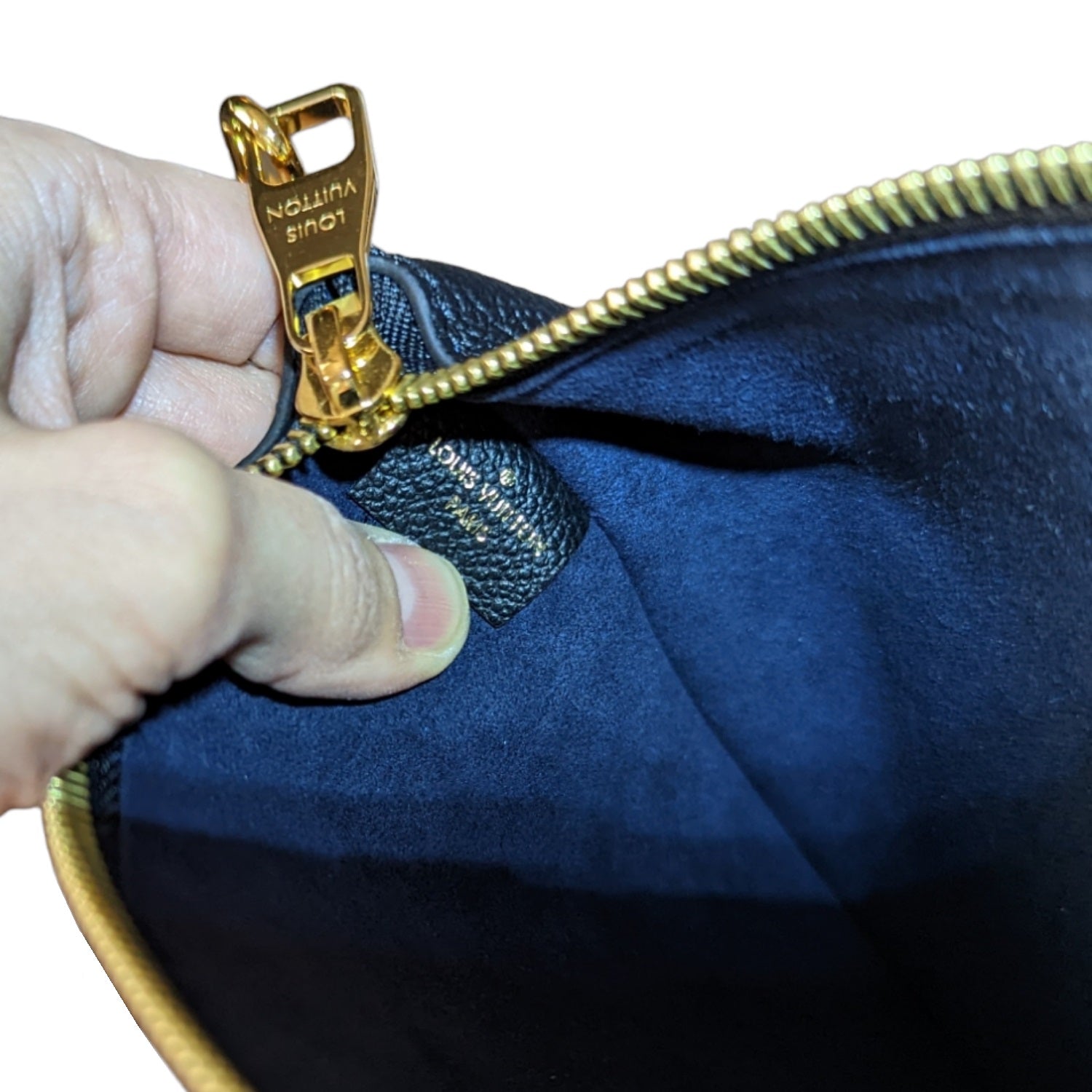 Louis Vuitton Empreinte Monogram Giant Neverfull Pochette