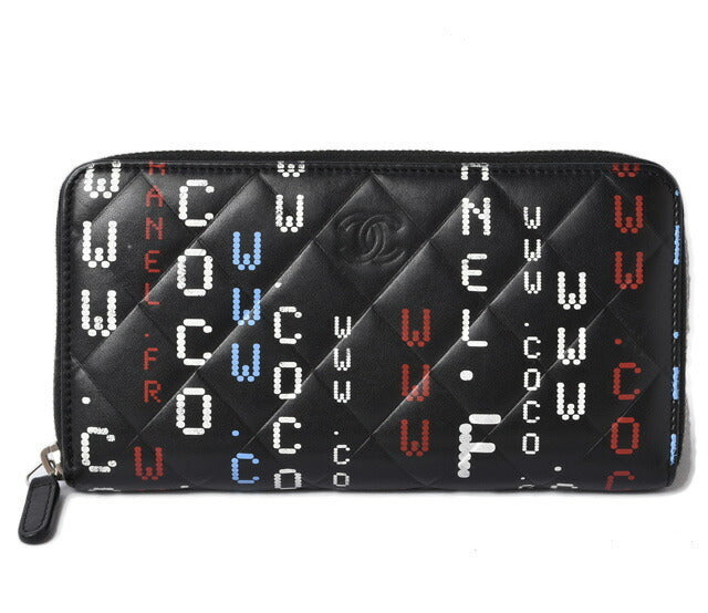 Chanel Black Calfskin  wallet accessories