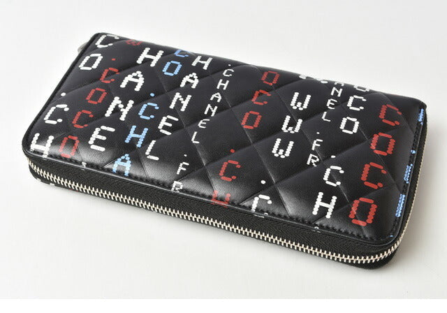Chanel Black Calfskin  wallet accessories