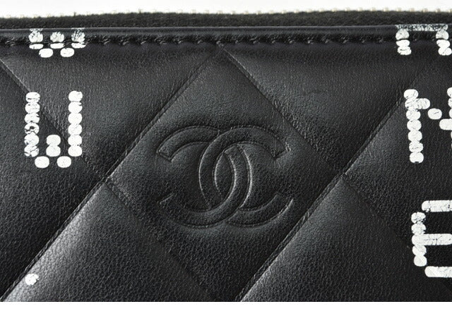 Chanel Black Calfskin  wallet accessories