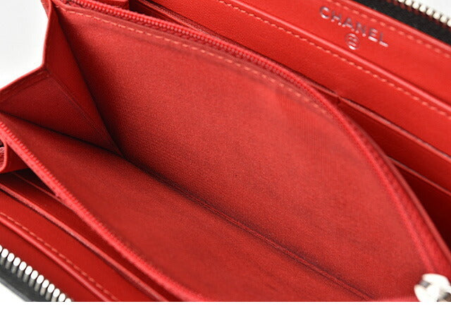 Chanel Black Calfskin  wallet accessories